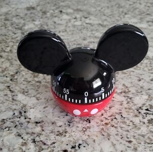 Mickey Mouse Kitchen Timer. Ceramic.  Tested.